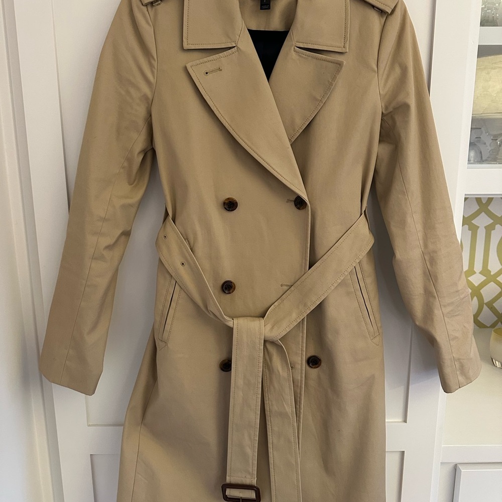 Classic Tan Trench Coat